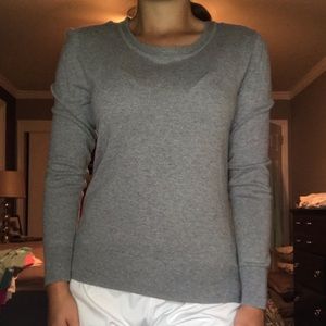 Grey winter sweater
